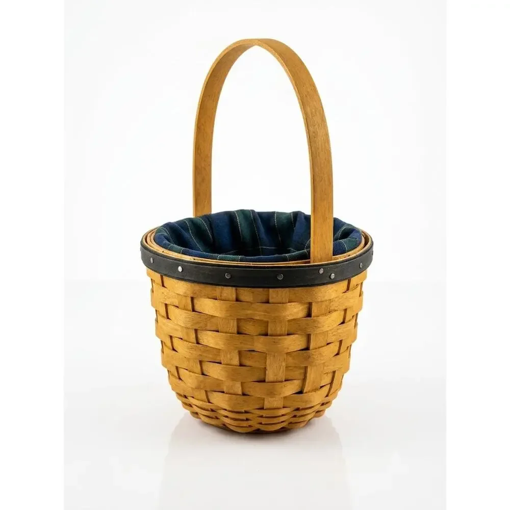 Vintage 2004 Longaberger Collectors Club Edition Basket Full Set - Signed